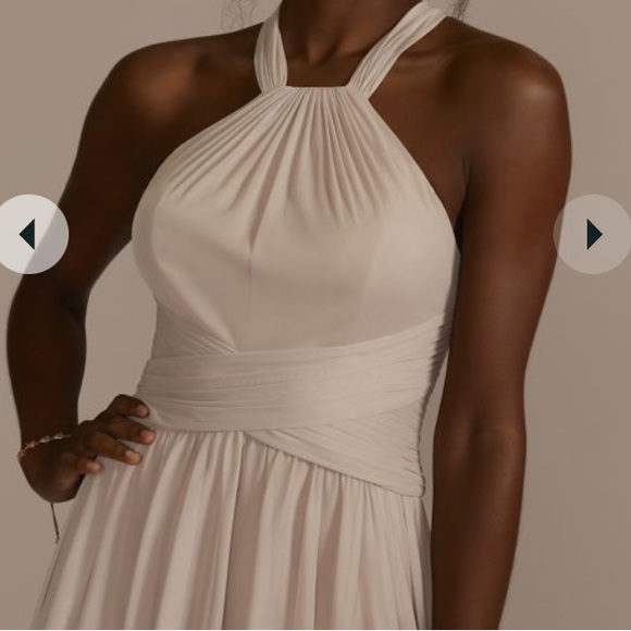 NWT Red Halter Dress - Picture 3 of 5